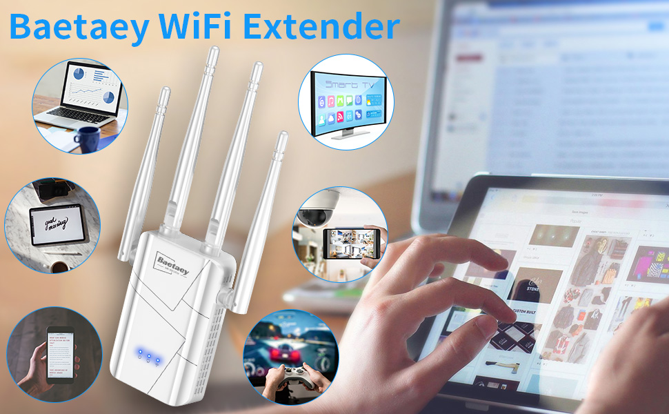 2023 WiFi Extender, WiFi Extenders Signal Booster for Home