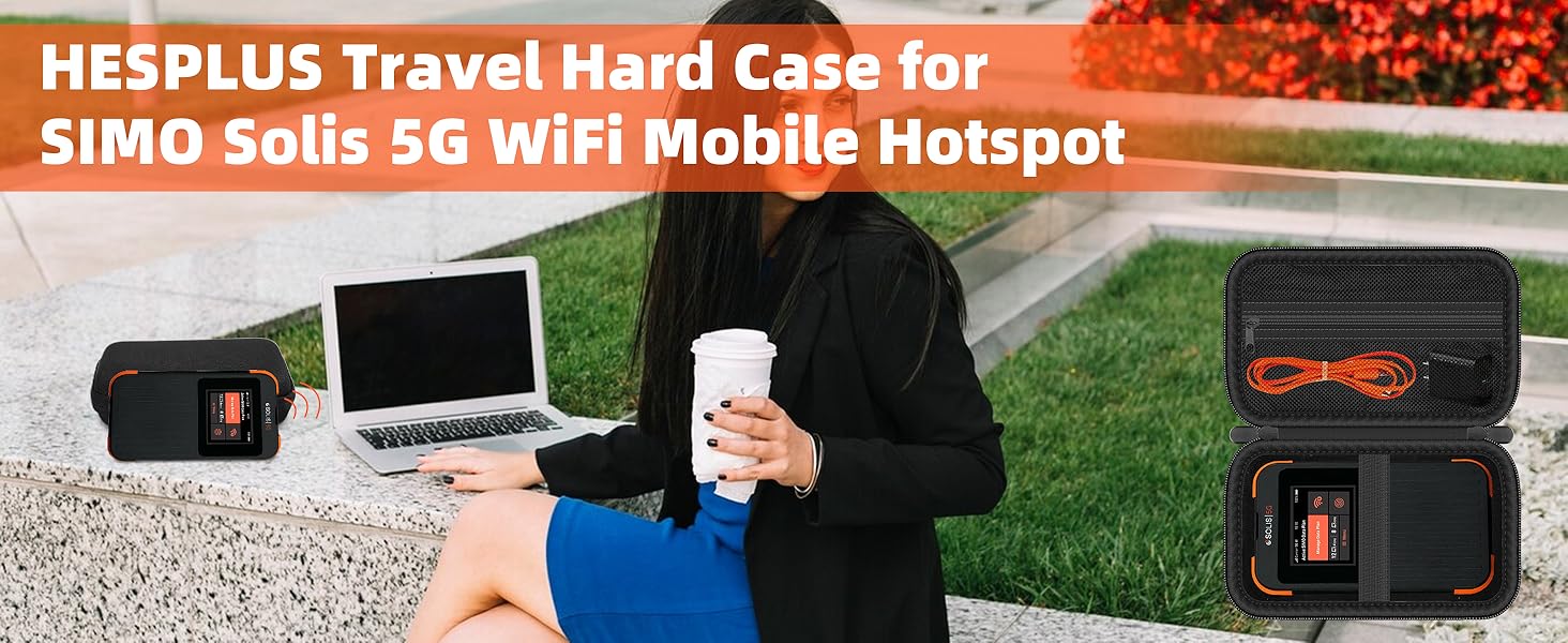 SIMO Solis 5G WiFi Mobile Hotspot case