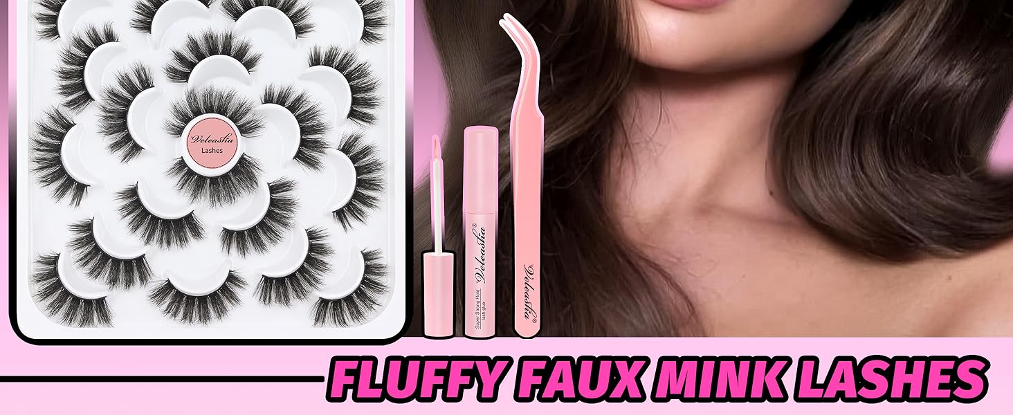 Fluffy Faux Mink Lashes