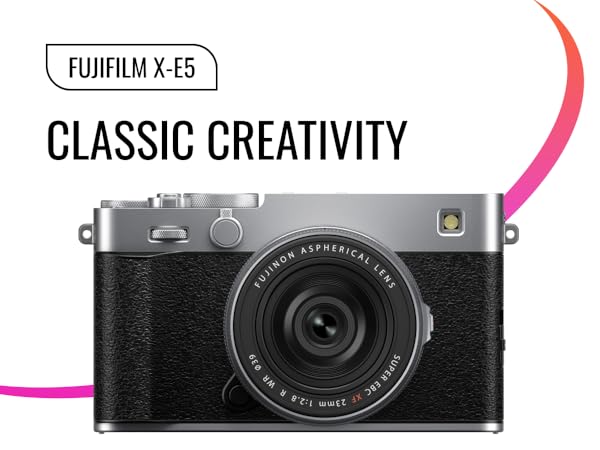 Amazon.com : FUJIFILM X-E5 Body, Black : Electronics