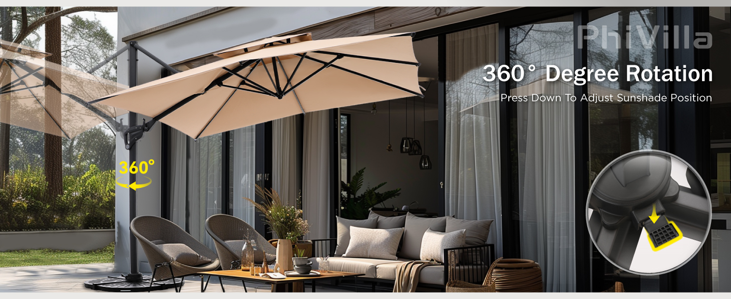 360 swivel umbrella