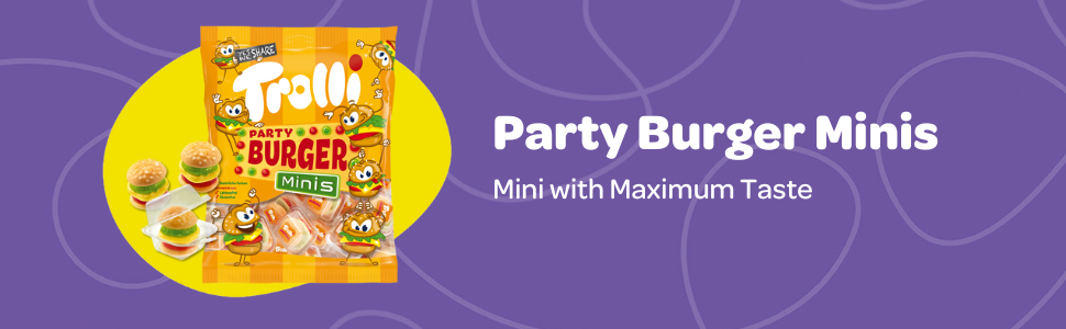 Trolli Party Burger
