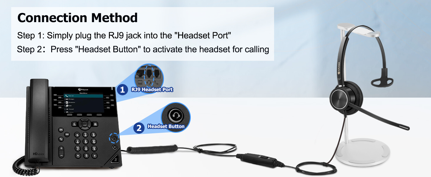 headset for polycom