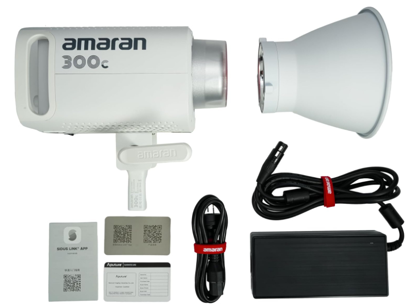 【美品】amaran 300c ケース付き 2芯変換コネクター付き アガイオンラインショップ ページタイトル