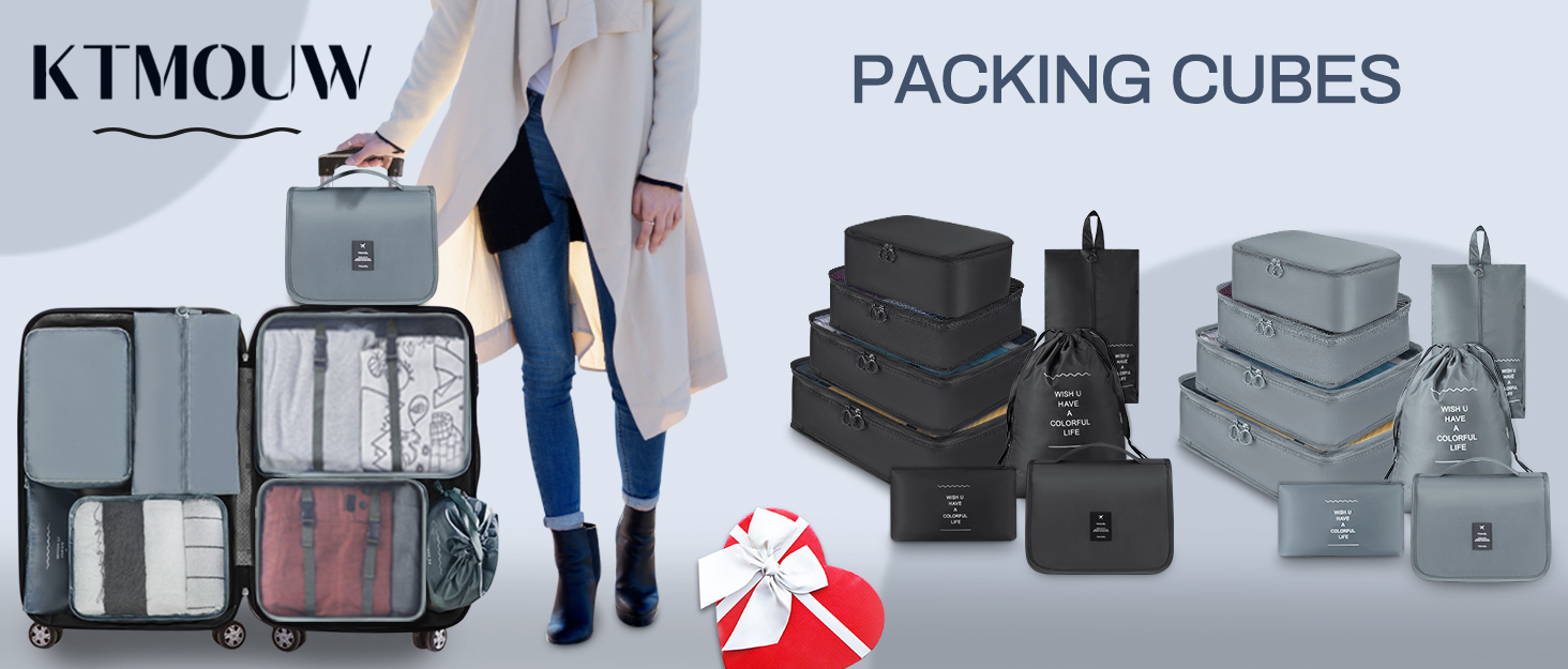 Packing Cubes Travel Organizer