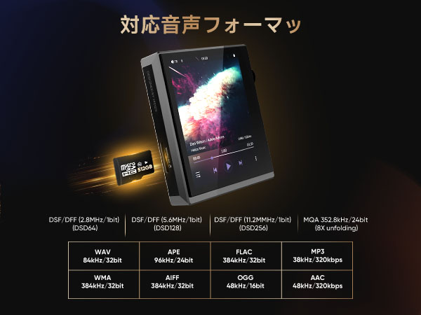 HIDIZS AP80 PRO ハイレゾDAP デジタルオーディオプレーヤー Amazon.co.jp: Hidizs AP80PRO-XポータブルHiFiミュージック