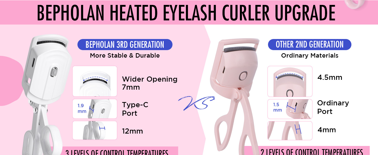 heated eyelash curler