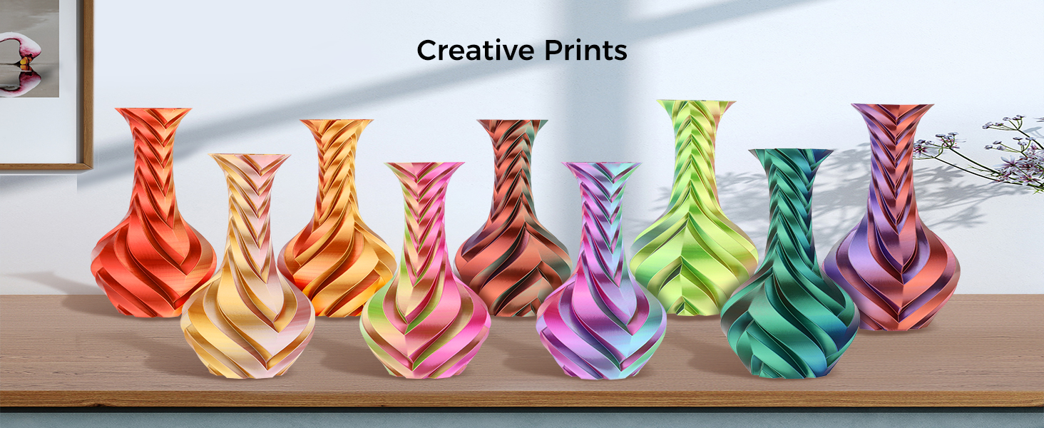 Sovol Tri color Silk shiny PLA Filament