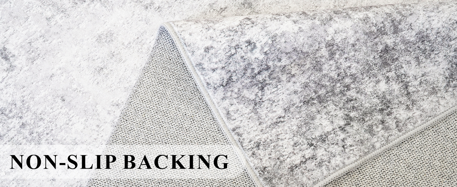 Non-slip area rug