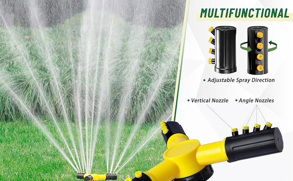 Rotating Garden Sprinkler