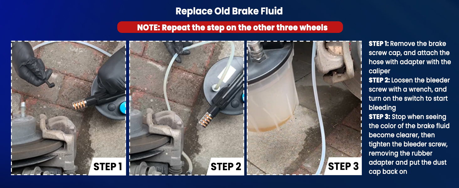 brake bleeder vacuum pump kit