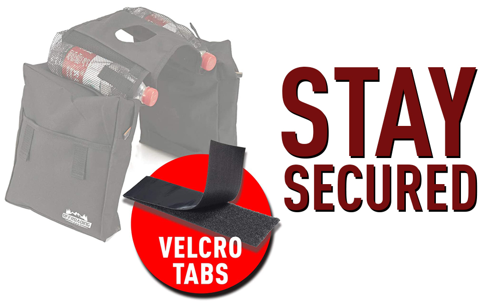 Offroading Gear 4x4 Waterproof Rear and Front TankTop Saddle Bag with