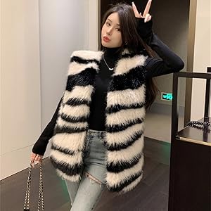 d*7様 Hn+DIE ファー付きブラックベスト 羊毛　hnaoto h.NAOTO エイチナオト NAOTO SEVEN ノースリーブロングベスト