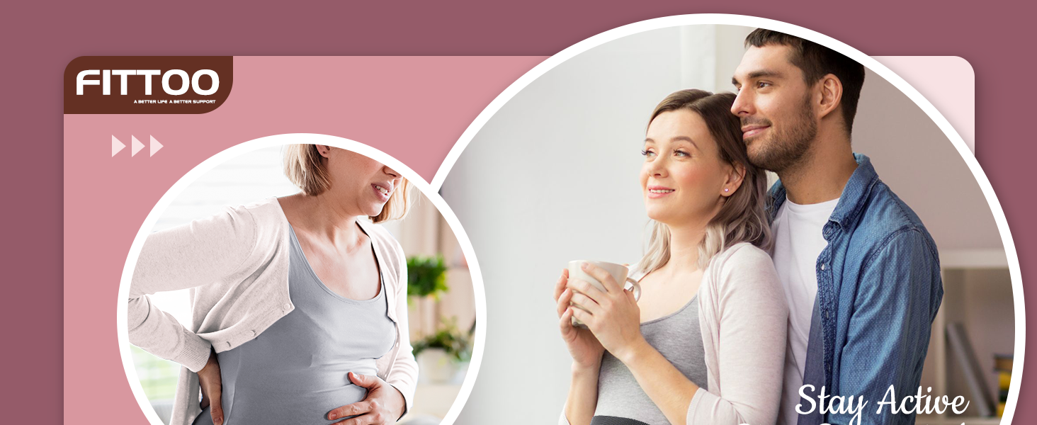 FITTOO Maternity Belly Band for Pregnant Women FITTOO Pregnancy Support Belt