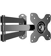 Soporte de Pared para TV, Base giratoria e inclinable Gira para televisores de 10-30 Pulgadas de ...