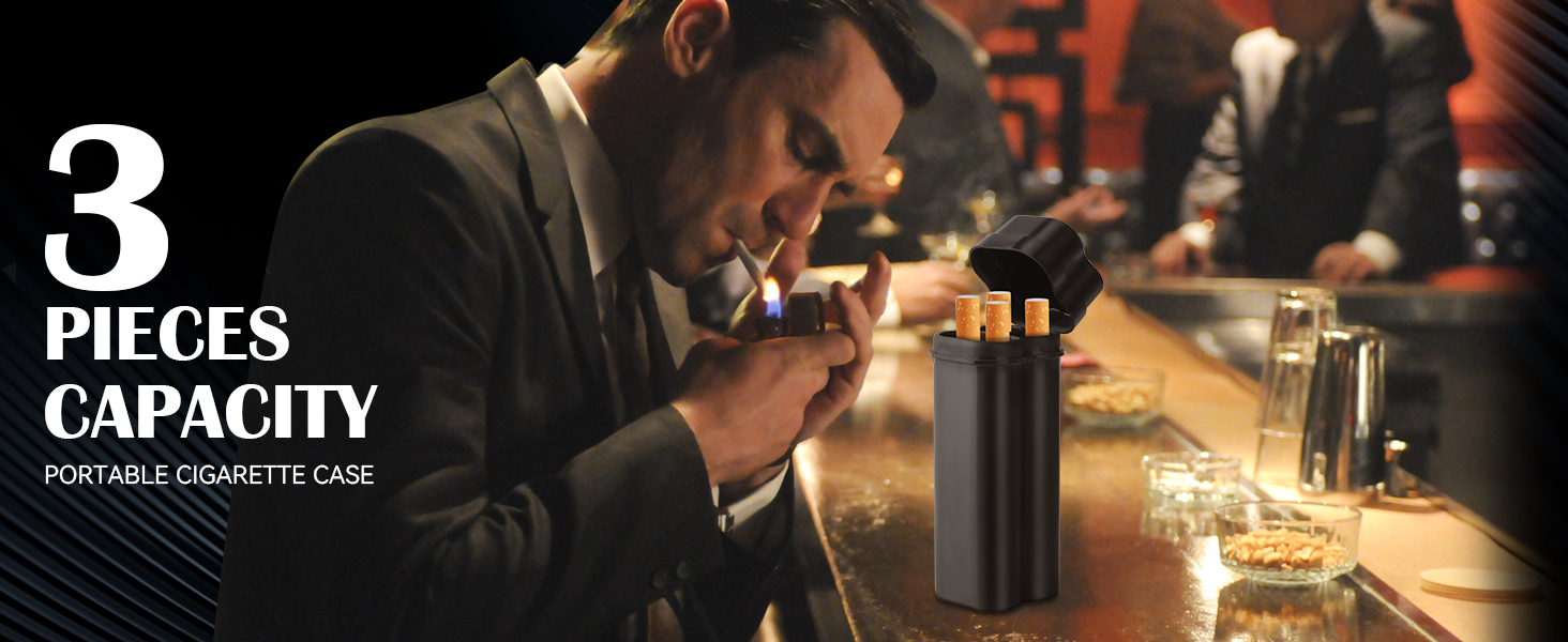 Cigarette Case 2 in 1