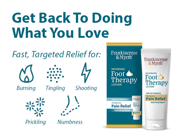 frankincense &amp; myrrh intensive foot therapy lotion