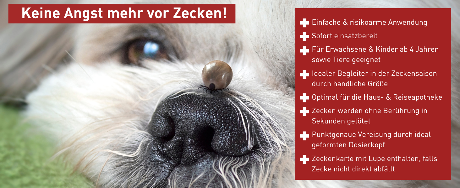 Zeckenvereiser anti-Zecken zeckenentfernung insektenschutz