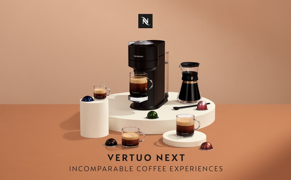 Nestle - NESPRESSO黒 Amazon.com: Nespresso by Breville Vertuo Next Classic Black