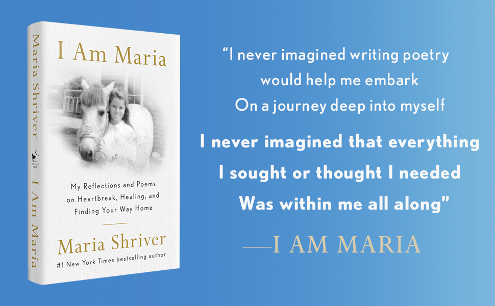 I never imagined writing poetry would help me embark on a journey deep into myself, I AM MARIA