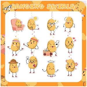 Potato Hanging Swirls