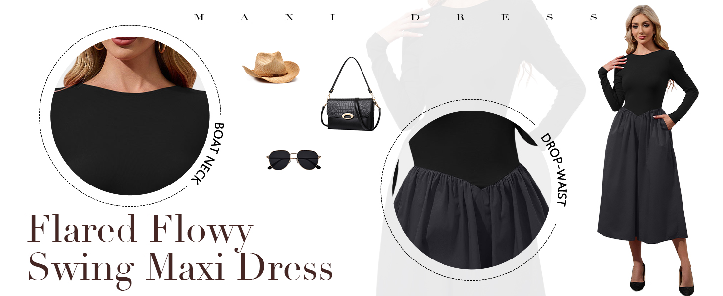 drop-waist dress women