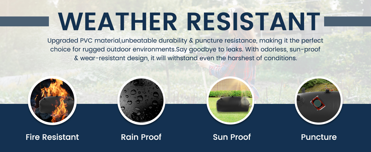 Portable Water Storage Bladder