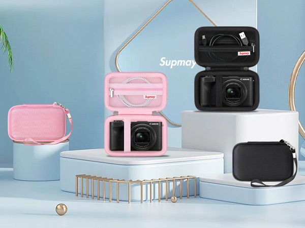 Amazon.com: Supmay Hard Carrying Case for Canon PowerShot V1
