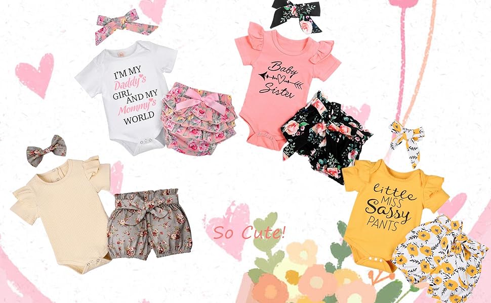 baby girl clothes newborn outfits