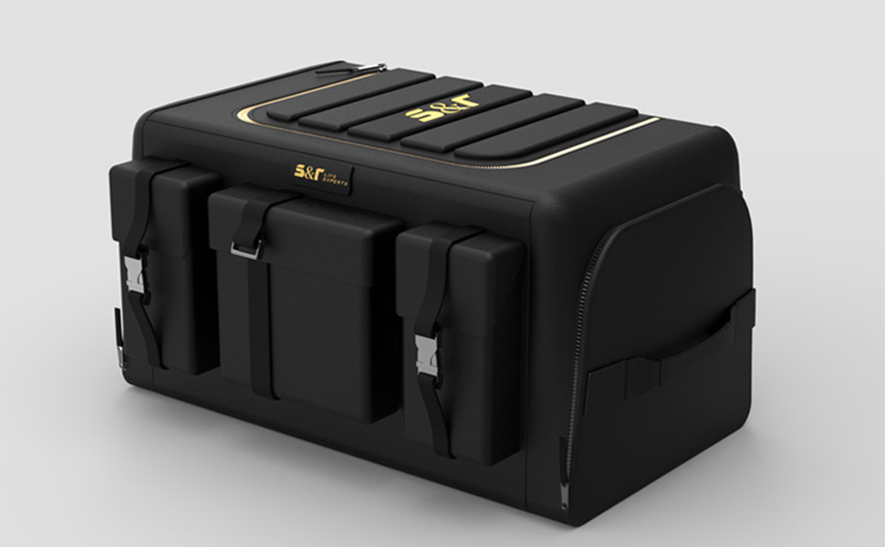 BONITA Multifunctional Boot Foldable Car Storage Box 3 Layer Protection