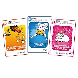 Exploding Kittens edición 2 jugadores competitivo asmodee juego de cartas gatos explosión divertido