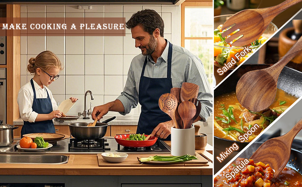 Make cooking a pleasure