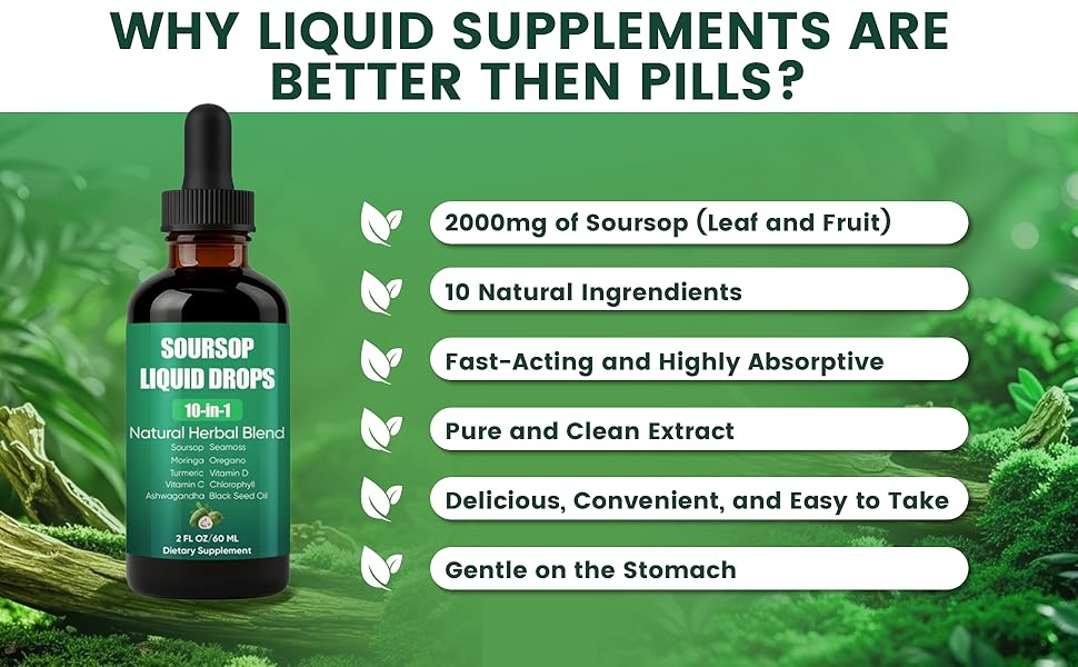 Soursop Natural Drops