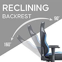 folding office chair foldable racing ergonomic computer chairs for adults rest high cushion arm