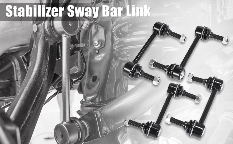 X AUTOHAUX K750185 K750243 Front Rear Suspension Sway Bar