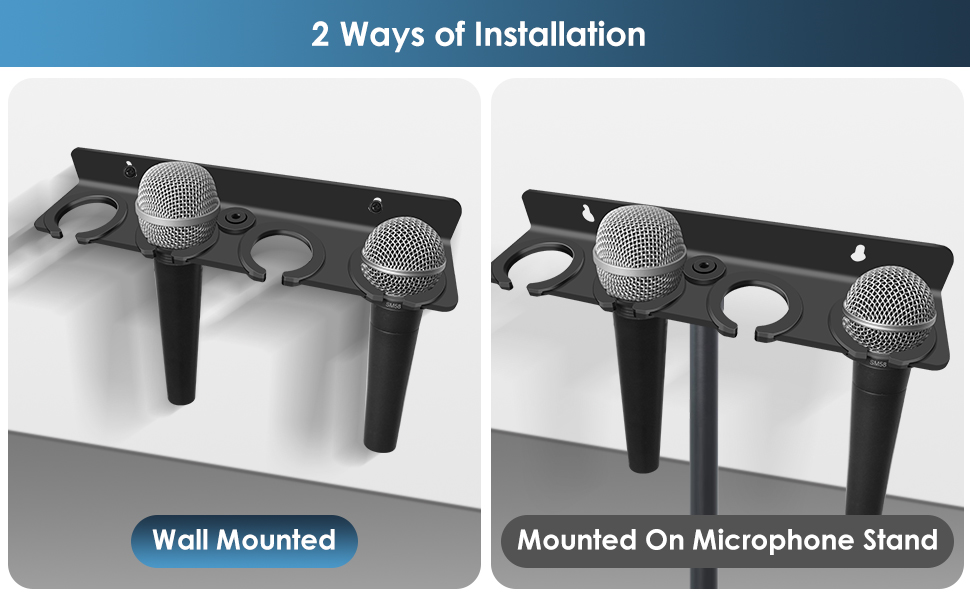 Multi Microphone Holder