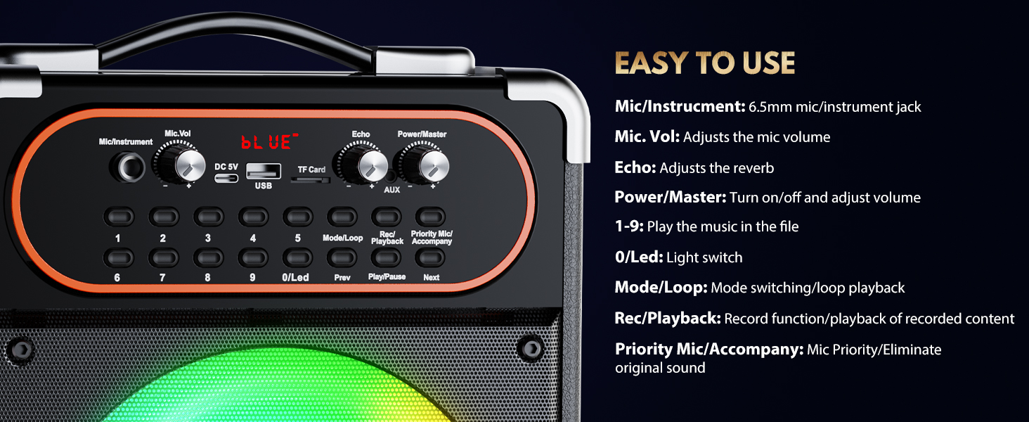 karaoke machine
