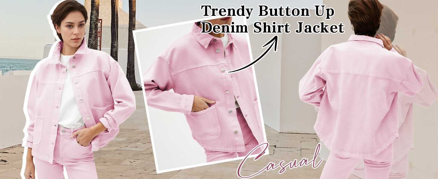 Denim Shirt Jacket