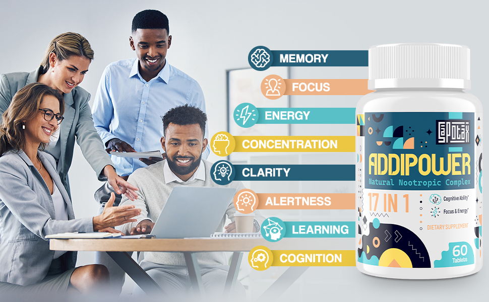 MEMORY FOCUS ENERGY CONCENTRATION CLARITY ALERTNESS LEARNING COGNITION