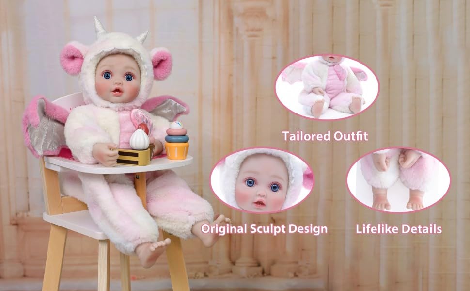 リボーンドール⭐️可愛いおチビちゃん おチビちゃん by Marita Winters 38cm 167943370 JBV 赤ちゃん