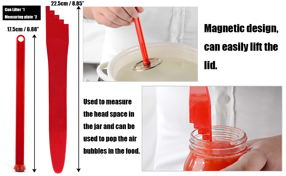 7 pcs Canning Kit, CNYMANY 2 Canning Bubble Popper Remover