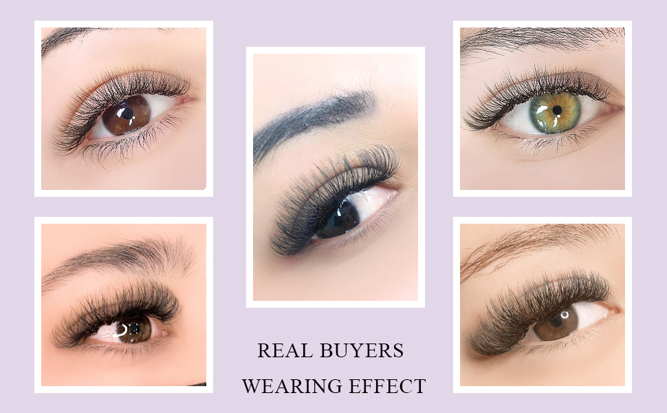 Pointy Base Premade Fans Eyelash Extension