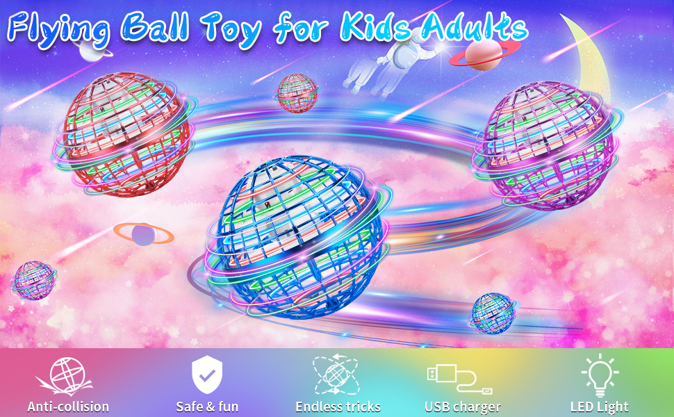 Flying Orb Ball, 2024 Magic Flying Ball Toys Galactic