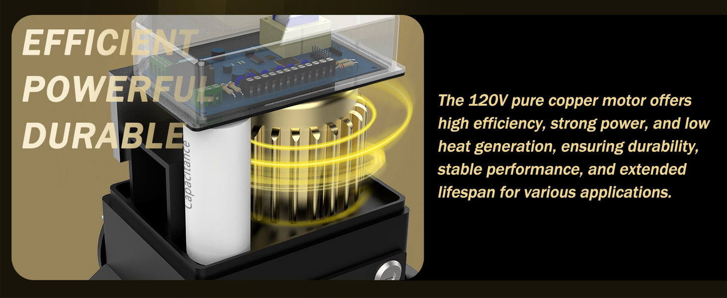 120V 370W copper motor heavy duty for ME-BG wifi sliding gate opener