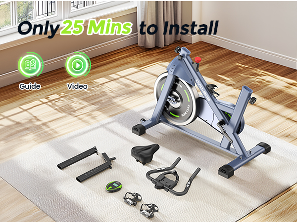cyclaceフィットネスバイクブラック Cyclace Exercise Bike Stationary | eBay