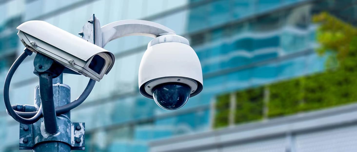 FITNATE Dummy Security Camera, Upgrated 4 Packs Fake Security Camera