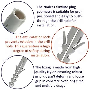 Rim Less Plug Design