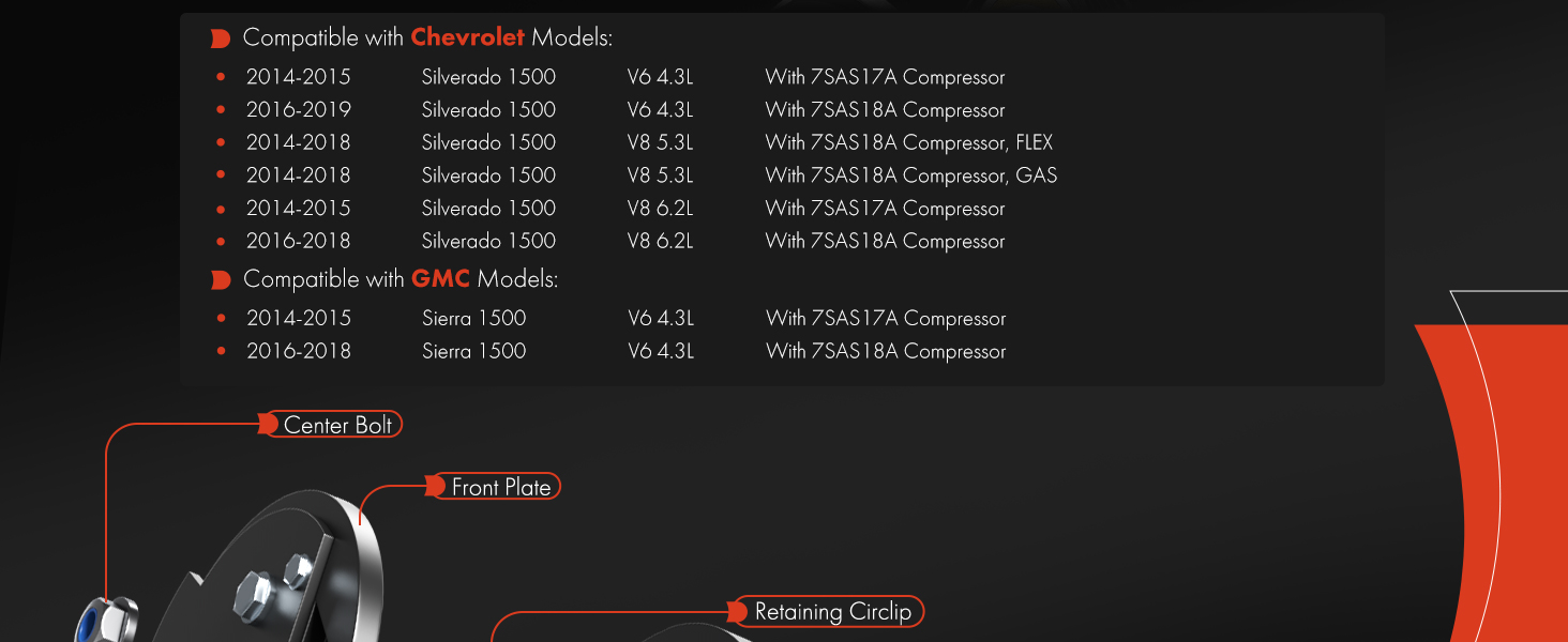 AC compressor kit