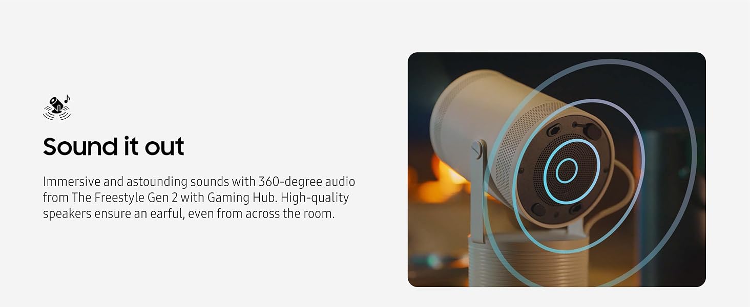 Samsung The Freestyle with Gaming Hub