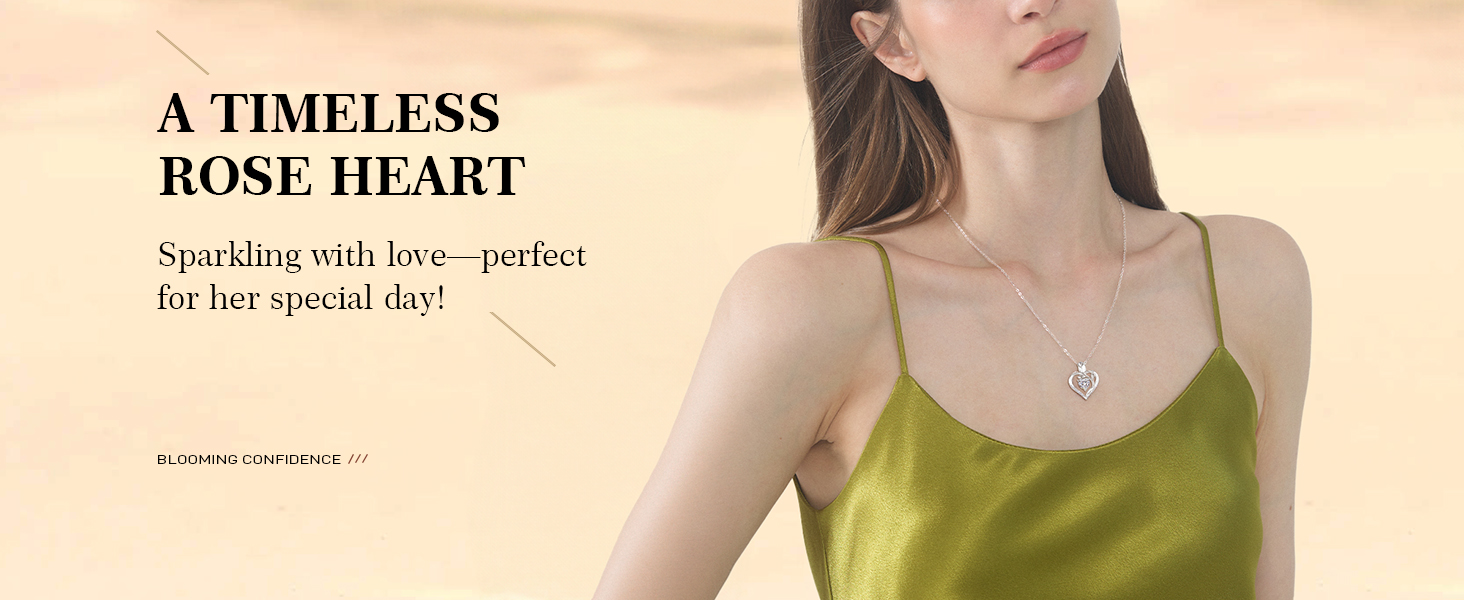 Heart Moissanite Necklace